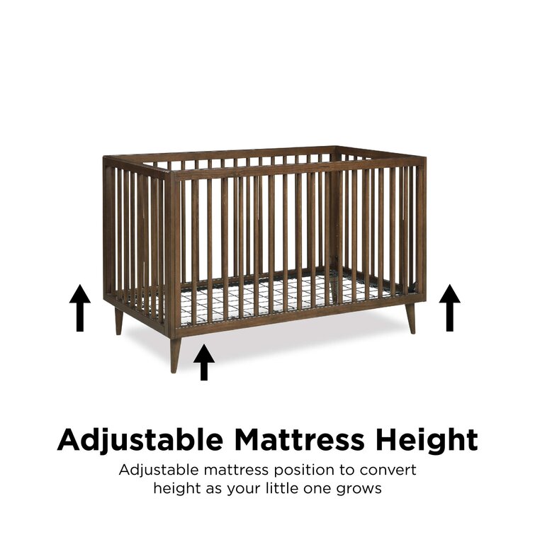 Novogratz harper 2024 crib walnut